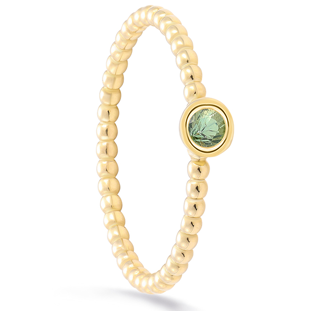 Zümrüt (Emerald) Tektaş Yüzük